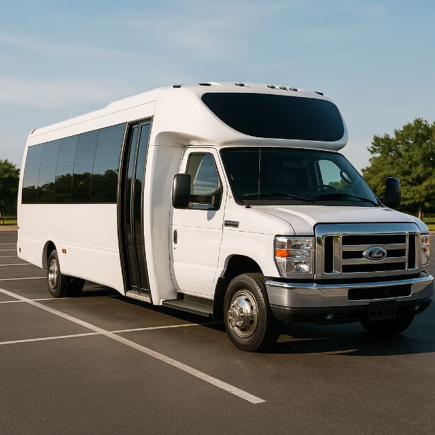 Charter Bus Rental Green Bay 20 Passenger Minibus